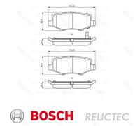 Rear Brake Pads Set for Jeep Dodge:WRANGLER III 3,NITRO,CHEROKEE 68003776AA