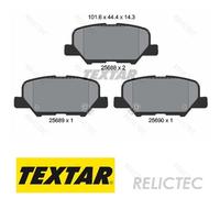 Rear Brake Pads Set for Mitsubishi Mazda Citroen Peugeot:6,ASX,OUTLANDER III 3