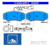 Rear Brake Pads Set for Nissan:CABSTAR,NT400 D4060-MA000
