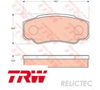Rear Brake Pads Set for Nissan Lifan:CABSTAR,NT400 D4060-MA000 5001868608