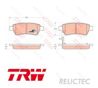 Rear Brake Pads Set for Nissan:NP300 NAVARA,PATHFINDER III 3 44060-EB325