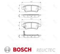 Rear Brake Pads Set for Nissan:PATHFINDER III 3 44060EA090 44060EA091 44060EB325