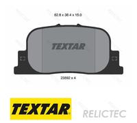 Rear Brake Pads Set for Toyota BYD Geely Lexus Scion Lifan:CAMRY,SOLARA,OPA