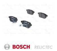 BOSCH Brake pad set with acoustic wear warning 0 986 494 255 Brake pads,Brake pad set, disc brake TOYOTA,SUBARU,LEXUS,Yaris Schrägheck (_P9_)