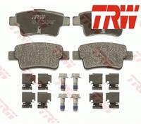REAR BRAKE PADS SET GDB1656 TRW I