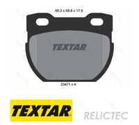 Rear Brake Pads Set Land Rover:DEFENDER SFP000250 SFP000130