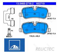 Rear Brake Pads Set Land Rover:RANGE ROVER III 3,DISCOVERY 3,SPORT SFP500022