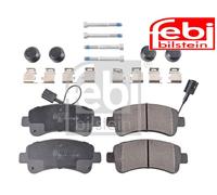 REAR BRAKE PADS SET LEFT & RIGHT SIDE 116234 FEBI BILSTEIN I