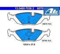 REAR BRAKE PADS SET LEFT & RIGHT SIDE 13.0460-7036.2 ATE I