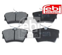 REAR BRAKE PADS SET LEFT & RIGHT SIDE 16472 FEBI BILSTEIN I