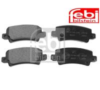 REAR BRAKE PADS SET LEFT & RIGHT SIDE 16577 FEBI BILSTEIN I