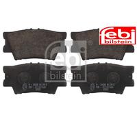 REAR BRAKE PADS SET LEFT & RIGHT SIDE 16651 FEBI BILSTEIN I
