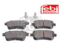 REAR BRAKE PADS SET LEFT & RIGHT SIDE 16784 FEBI BILSTEIN I