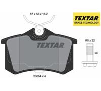 REAR BRAKE PADS SET LEFT & RIGHT SIDE 2355406 TEXTAR I
