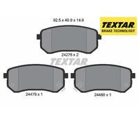 REAR BRAKE PADS SET LEFT & RIGHT SIDE 2427601 TEXTAR I