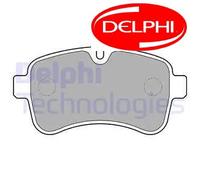 REAR BRAKE PADS SET LP2040 DELPHI I