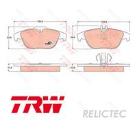 TRW COTEC Brake pad set GDB1738 prepared for wear warning indicator MERCEDES-BENZ: C-Class Saloon, C-Class T-modell, C-Class Coupe