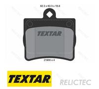 Rear Brake Pads Set MB:W202,C124,C,E 0024205120 A0054201820 A002420512037