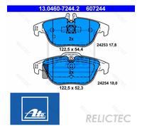 Rear Brake Pads Set MB:W204,S204,A207,C207,C204,C,E A0074208520 0074208520