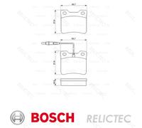 Rear Brake Pads Set MB:W638,638/2,VITO,V A0034200020 6384230110 A0024204820