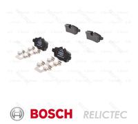 BOSCH Brake pad set with bolts/screws 0 986 494 645 Brake pads,Brake pad set, disc brake MINI,Schrägheck (R56),Clubman (R55),Cabrio (R57)