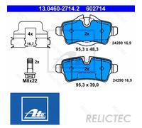 Brake Pad Set, disc brake ATE 13.0460-2714.2 for MINI MINI (R56) 1.4 2009-201