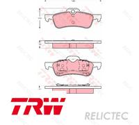 Rear Brake Pads Set Mini:MINI Cooper 34211503077 1503077 1503077 34211503077
