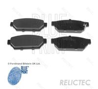 Rear Brake Pads Set Mitsubishi Proton:LANCER V 5,CARISMA,MIRAGE,FTO,COLT IV 4