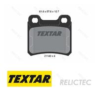 Rear Brake Pads Set Opel Vauxhall Saab Holden Chevrolet:ASTRA F,Mk III 3 1605728