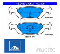 Rear Brake Pads Set Saab Volvo:9000,I 1,440K,480E,460L 5055967 8968026 8961856