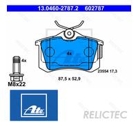 NEW DISC BRAKE PADS SET FOR SEAT AUDI VW SKODA CUPRA LEON 5F1 CPWA CYVB ATE