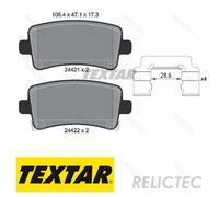 Rear Brake Pads Set Vauxhall Opel Chevrolet Saab Holden:INSIGNIA A,MALIBU,9-5