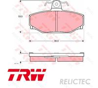 Rear Brake Pads Set Volvo:740,960,940 II 2,760,II 2,780,850,V70 I 1 271829