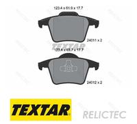 Rear Brake Pads Set Volvo:XC90 I 1,XC 274330 274528 274512 30793093