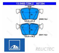 Brake pads 13.0460-7294.2 ATE for SEAT VW AUDI SKODA CUPRA