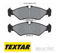 Rear Brake Pads Set VW MB Freightliner:LT 28-35 II 2,SPRINTER 2D0698451A