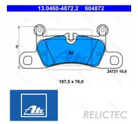 Rear Brake Pads Set VW:TOUAREG 7P0698451 7P6698451