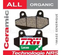 Motorcycle Brake Pads Set Rear MCB672 TRW Allround Organic Genuine Top Quality