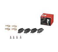 Rear brake pads with accessories/without warning contact Brembo 9948417