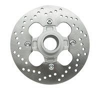 Rear Brake Rotor Disc with Flange Hub Assy for Honda TRX400 Sportrax TRX400EX 99-08 TRX400X 09-14, 43120-HN1-A20 43251-HN1-003