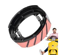 Rear Brake Shoe - Motorcycle Rear Brake Cover Shoe - Durable Drum Brake System Replacement for Motorcycles, E Bikes and Scooters - High Performance Rear Brake Assembly for Pedal - Electric Vehicles