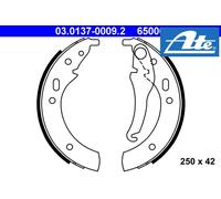 REAR BRAKE SHOE SET 03.0137-0009.2 ATE I