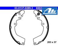 REAR BRAKE SHOE SET 03.0137-0289.2 ATE I