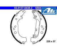 ATE 03.0137-0438.2 Brake Shoe Set