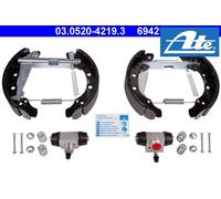 BRAKE SHOE SET 03.0520-4219.3 FOR VW POLO/Van/III/CLASSIC GOLF/Cabriolet AUDI
