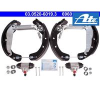 REAR BRAKE SHOE SET 03.0520-6019.3 ATE I