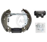 Rear Brake Shoe Set A.B.S. 111405 for Renault Clio/5 (88-98)