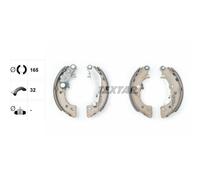 Rear Brake Shoe Set Axle Kit Fits Citroën Ax 1.3 1.4 1986-1998 Textar 91038000