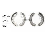 TEXTAR 91079800 Brake Shoe Set Rear for Focus B-Max Transit Puma Fiesta