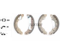 Rear Brake Shoe Set Fits Audi Seat Skoda VW Textar 91044700 1 Year Warranty